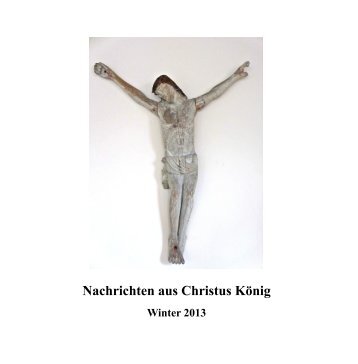 Nachrichten aus Christus König - Propsteipfarrei St. Ludgerus