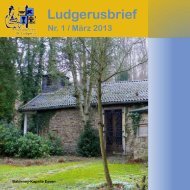 Ludgerusbrief - Propsteipfarrei St. Ludgerus