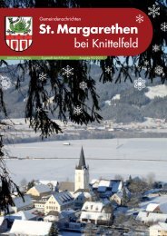 Ausgabe 93/2012 - St. Margarethen bei Knittelfeld