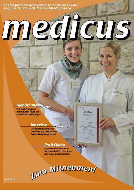 Medicus NRZ MD 2/08 - Klinik St. Marienstift Magdeburg