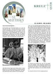 Gemeindebrief 01.12.-08.12.13 Internet - St. Matthäus Melle