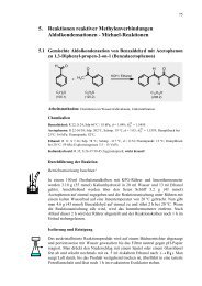 Benzalacetophenon - Chemie