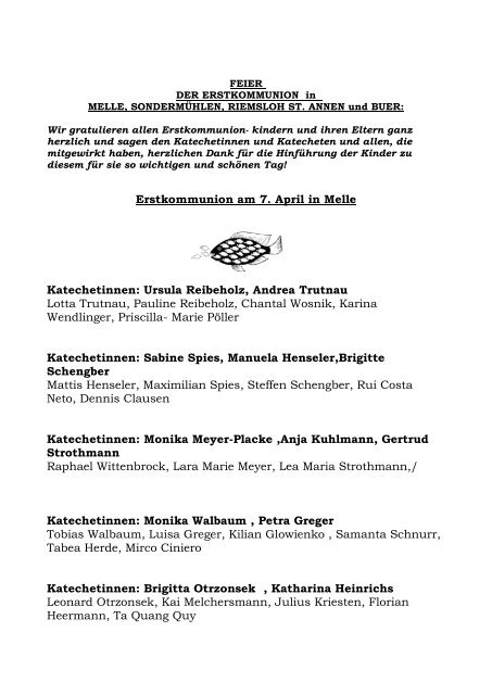 Erstkommunionkinder 2013 (140 KB)