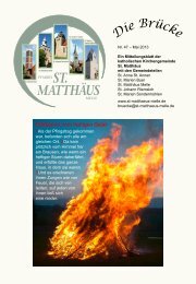 Ausgabe Nr. 47 - Mai 2013 (1680 KB) - St. MatthÃ¤us Melle