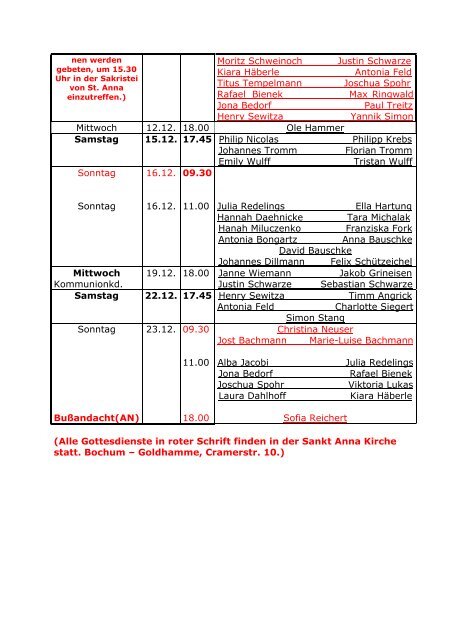 vom 07.11. bis zum 23.12.2012 - Die Propsteikirche St. Peter und St ...