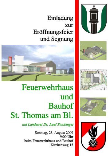 Einladung für BGM Brief.pub - St. Thomas am Blasenstein