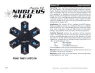 Nucleus LED User Manual - American DJ