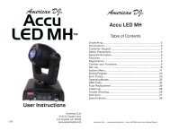 Accu LED MH - American DJ