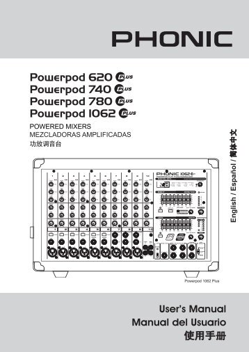 Powerpod 620 Powerpod 740 Powerpod 780 Powerpod 1062