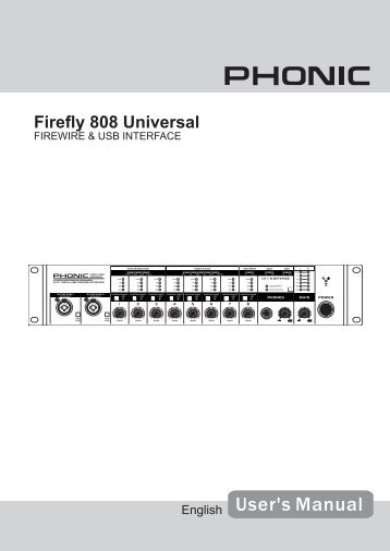 Firefly 808 Universal