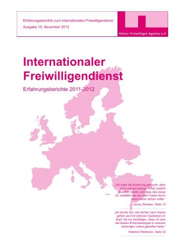 Download - KÃ¶lner Freiwilligen Agentur