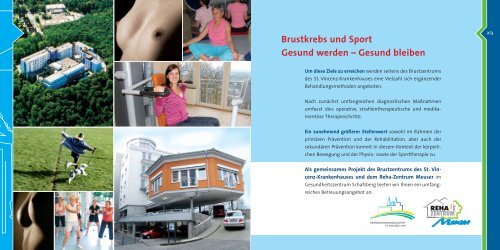 Brustkrebs und Sport - St. Vincenz Krankenhaus Limburg