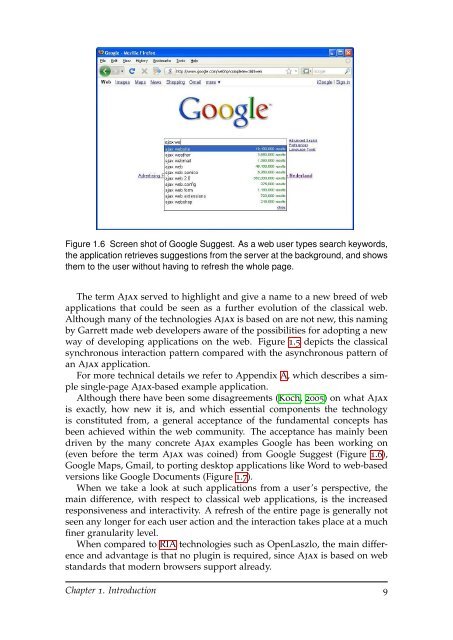 Analysis and Testing of Ajax-based Single-page Web Applications