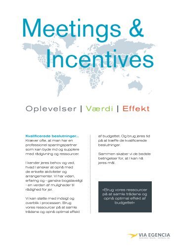 Meetings & Incentives