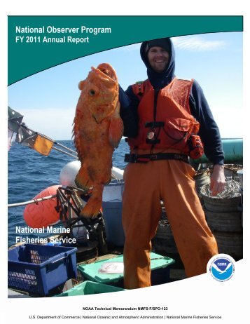 National Observer Program Annual Report - Office of Science and ...