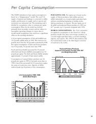 Per Capita Consumption of Fish and Fishery Products