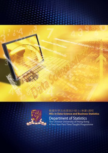 Printable Version 2012 - Statistics Department - The Chinese ...
