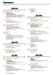 Spielplan - Die Staatstheater Stuttgart