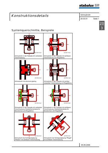 Konstruktionsdetails - Stabalux