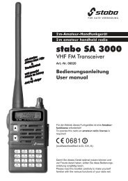 SA 3000 DE, EN - Stabo