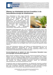 Pflanzen am Arbeitsplatz sind eine Investition - Arbeitssicherheit ...