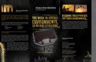 Keyboard Selection Guide - Staco Systems