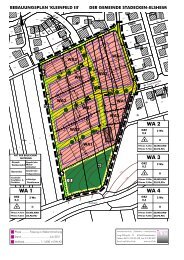 Bebauungsplan - Gemeindeverwaltung Stadecken-Elsheim