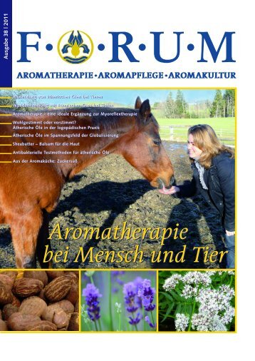 Aromatherapie bei Mensch und Tier Aromatherapie bei Mensch und ...