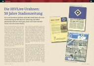 Die HSVLive-Urahnen: 50 Jahre Stadionzeitung - Stadionheft.de