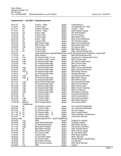 Programm 1984//85 BSG Sachsenring Zwickau Dynamo Eisleben