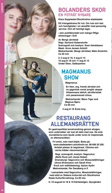 Ladda ned sommarens program (PDF) - Stockholms Stadsteater