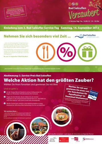 Welche Aktion hat den größten Zauber? - Bad Salzuflen