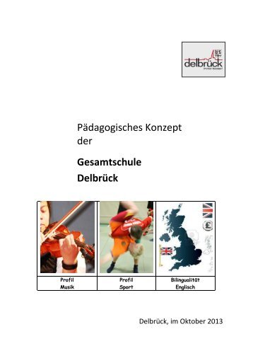 Pädagogisches Konzept der Gesamtschule Delbrück