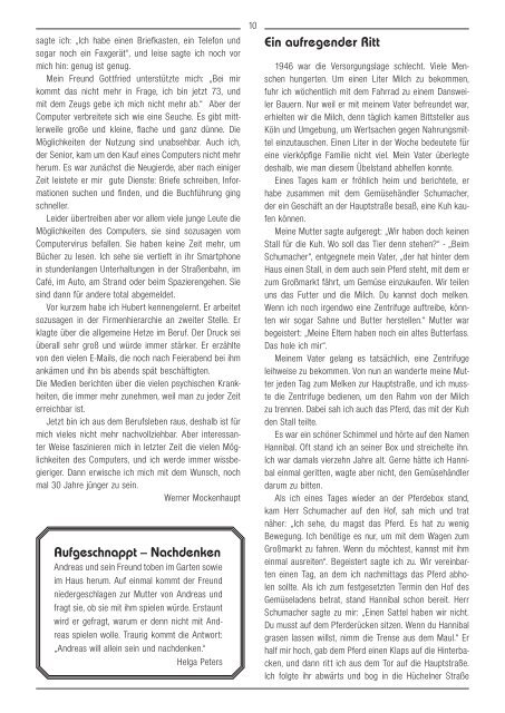 Frechener Seniorenkurier Juni 2013 - Stadt Frechen