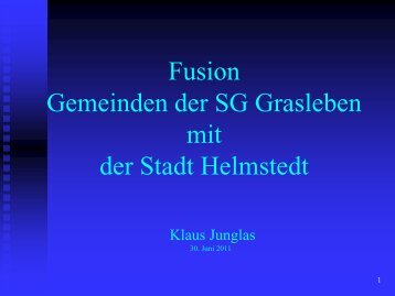 Produktorientierte Organisation der Stadt Helmstedt