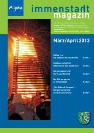 Ausgabe MÃ¤rz / Apr. - Stadt Immenstadt