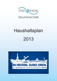 Haushaltsplan 2013 (15 MB) - Kassel