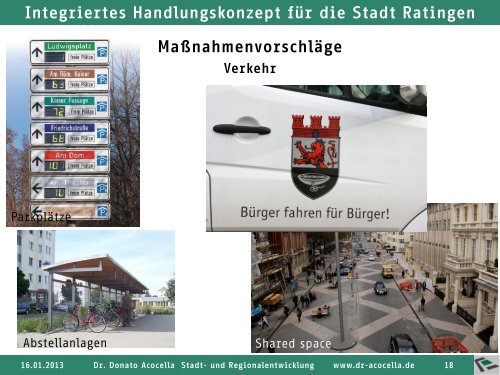 PrÃ¤sentation zum 2. Workshop am 16.01.2013 - Stadt Ratingen