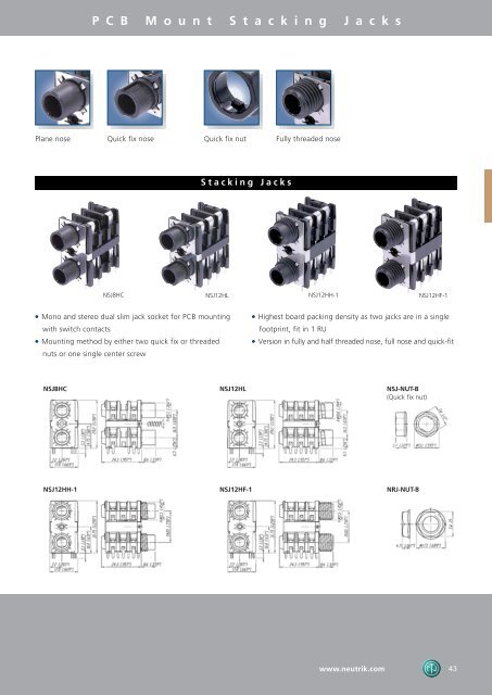 Plugs & Jacks - AVC Group