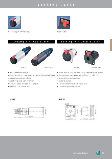 Plugs & Jacks - AVC Group