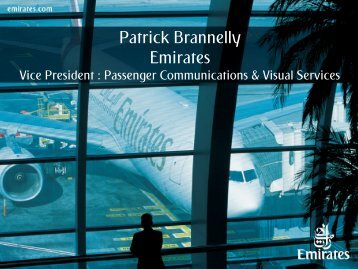 Patrick Brannelly, Emirates - APEX, Airline Passenger Experience ...