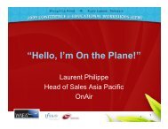 Laurent Philippe - APEX, Airline Passenger Experience Association