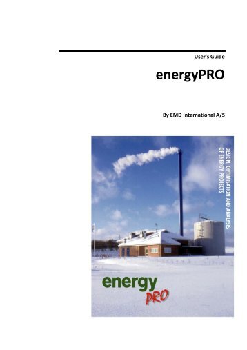 User's Guide energyPRO - EMD International AS.