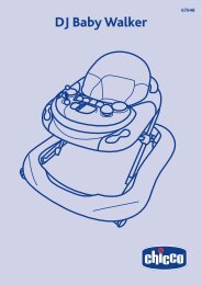 chicco dj baby walker battery compartment