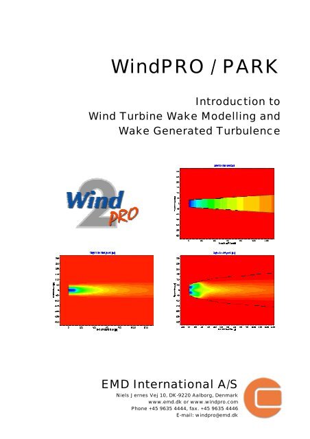 WindPRO / PARK - EMD International AS.