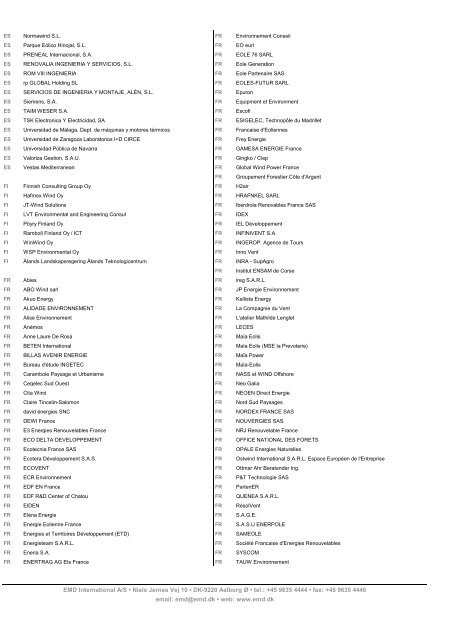 REFERENCES - EMD International AS.