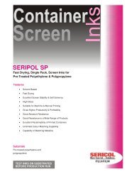 Seripol SP M - Fujifilm Sericol India