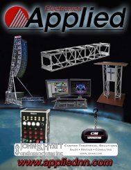 click here to download our product catalog - Applied Electronics