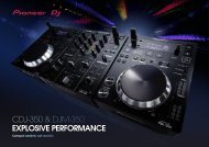 CDJ-350 & DJM-350 - Sonolights