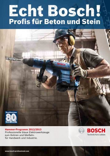 SDS-plus Bohrhämmer - Bosch-professional.com